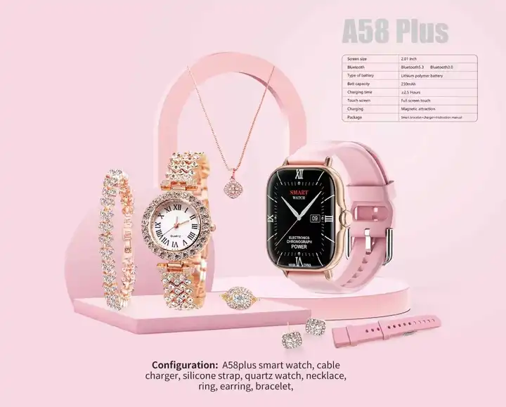 A58 Smart Watch 5 in 1