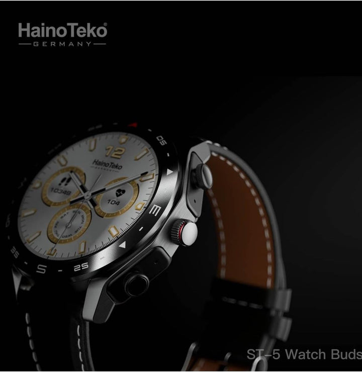 Haino Teko ST-5 Smart Watch with Earbuds