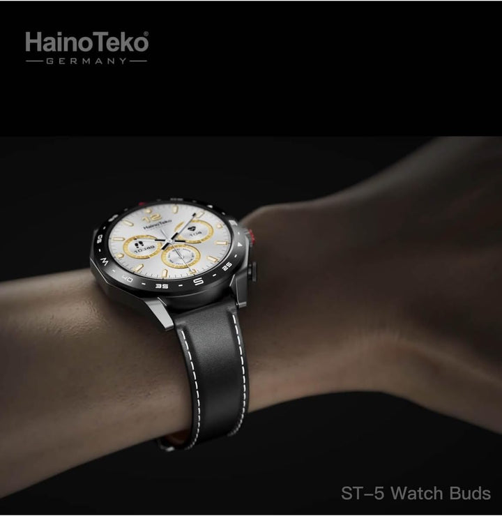 Haino Teko ST-5 Smart Watch with Earbuds