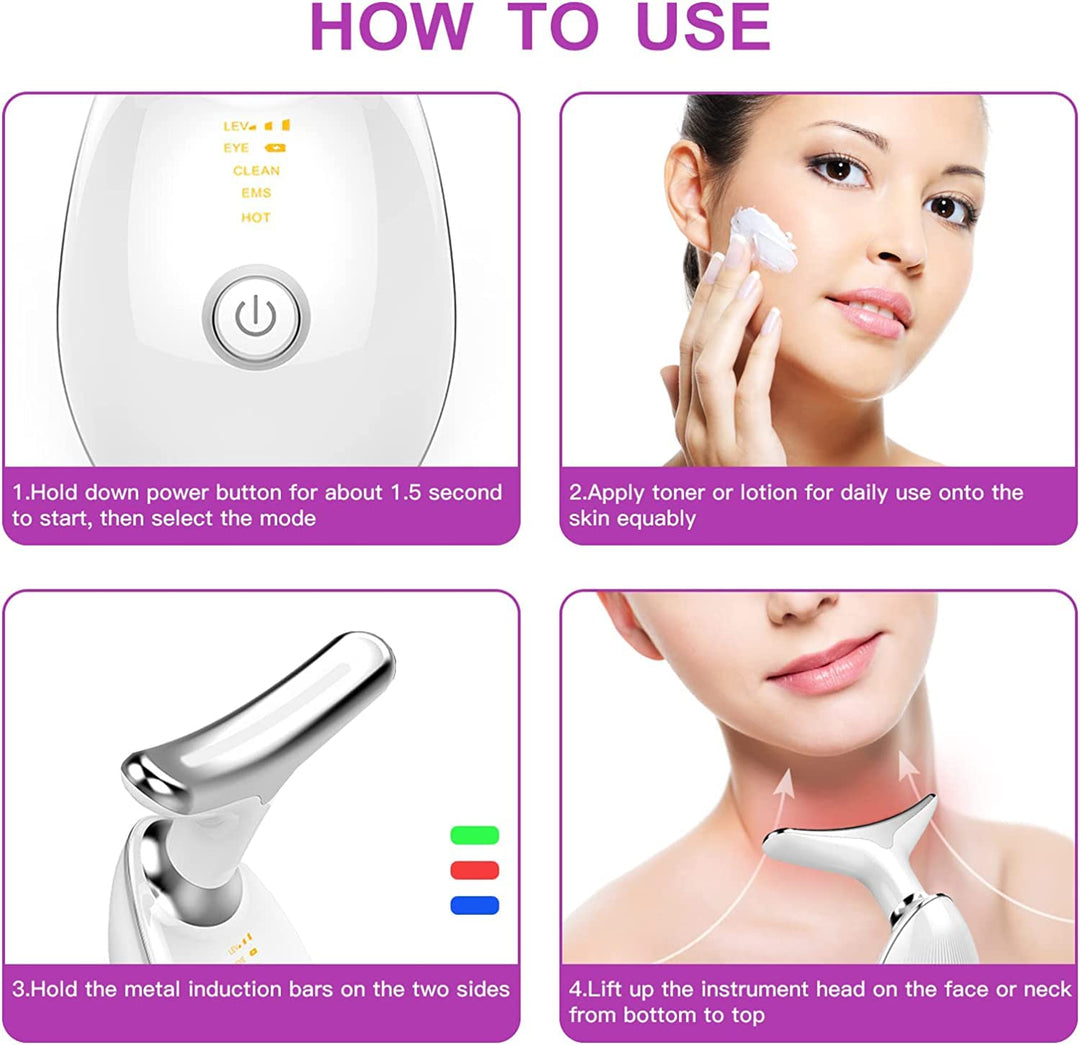 Facial Massager for Skin Tightening & Neck Firming