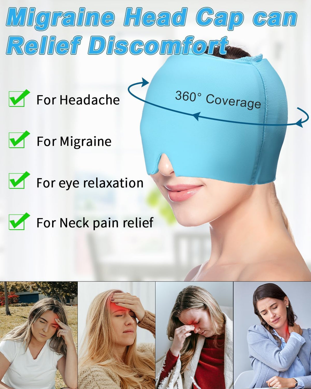 Migraine Relief Cap