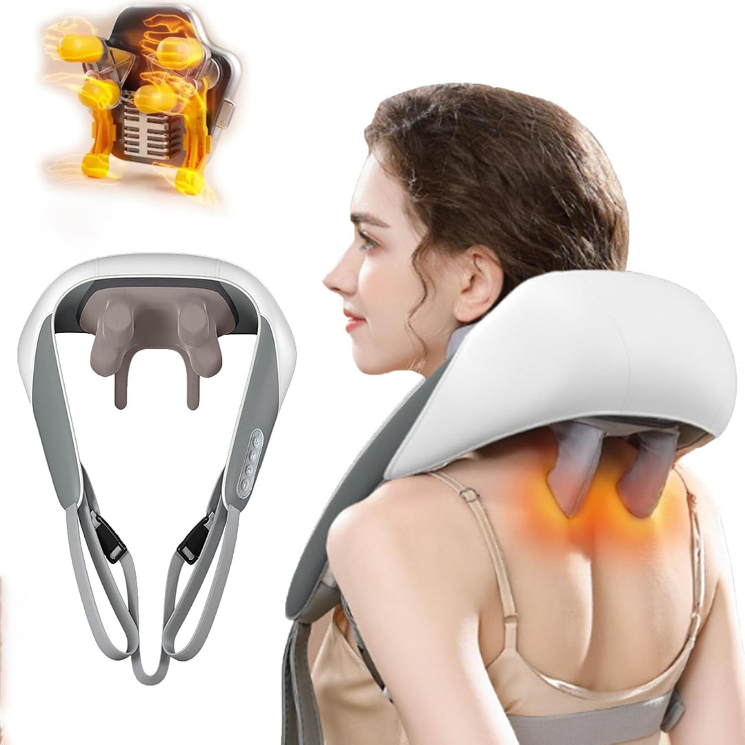 Electric Neck & Shoulder Massager With Heat