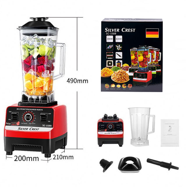 Silver-Crest 2-in-1 Professional Blender 4500W