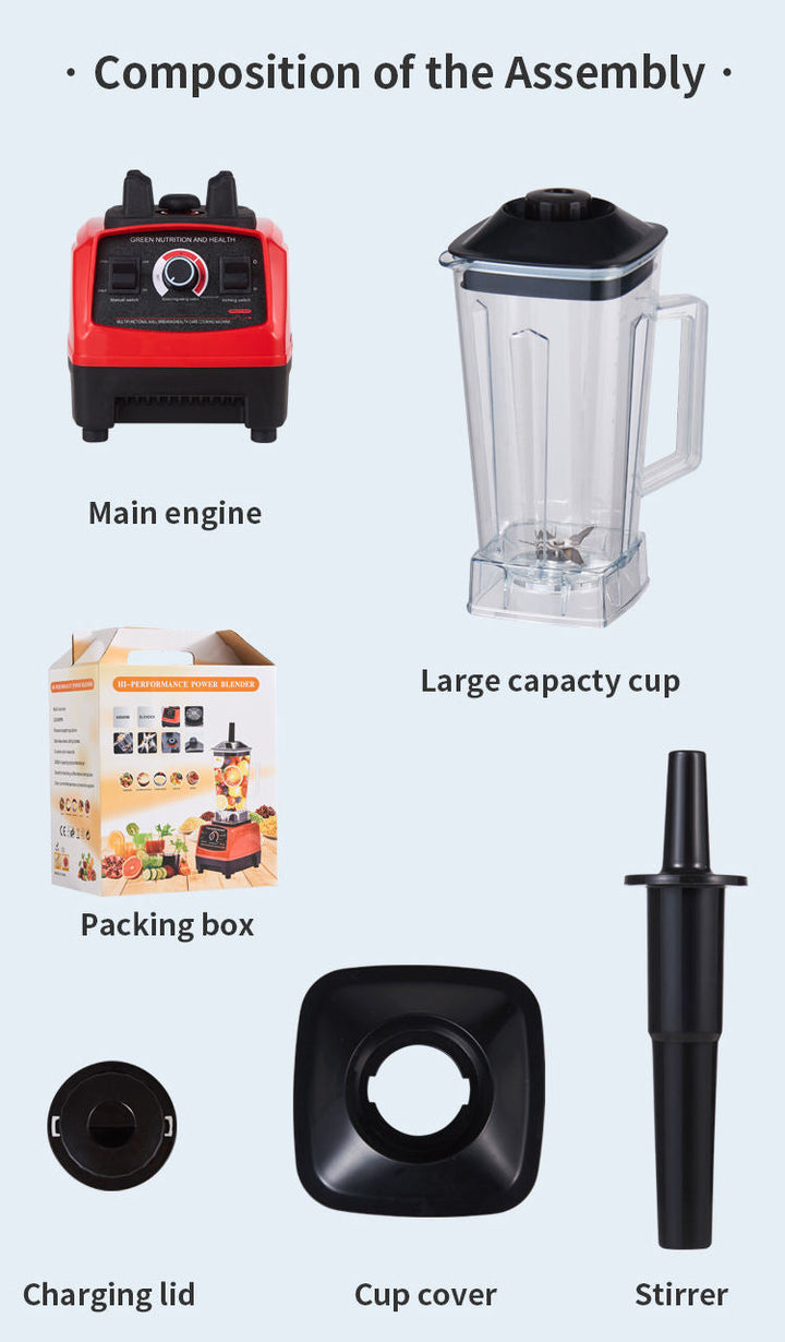 Silver-Crest 2-in-1 Professional Blender 4500W